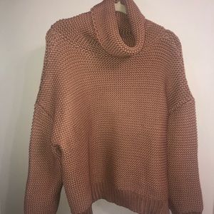Vici Dolls Mauve Turtleneck
